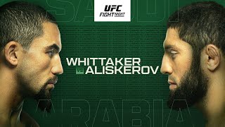 UFC Fight Night Whittaker vs Aliskerov  typowanie pełnej karty walk [upl. by Cornew]