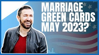 How Long Does It Take USCIS To Process Marriage Green Cards May 2023 [upl. by Jock]