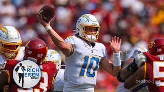 Chargers DE Joey Bosa on Justin Herbert’s Humility amp Stopping Raiders’ Run Game  Rich Eisen Show [upl. by Nealon]