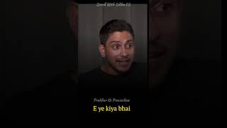 Purav jha and Aarush bhola Laila thailand Trip 😂 funny podcast shorts ytshorts [upl. by Cuhp]