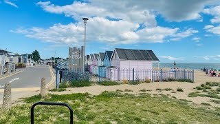 Mersea Island  Beach  Essex  beach island holidaypark roadtrip travel london england uk [upl. by Ellevel923]