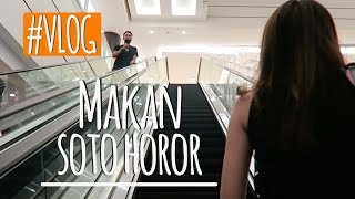 Salshabilla VLOG  MAKAN SOTO HOROR  DI TINGGALIN DI MALL [upl. by Aremahs125]