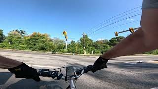 eBiking Haverhill MA  Lawrence MA to North Andover MA to Haverhill MA [upl. by Hgielrebma823]