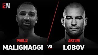 Malignaggi Vs Lobov Weigh In Both Make Weigh [upl. by Raul]