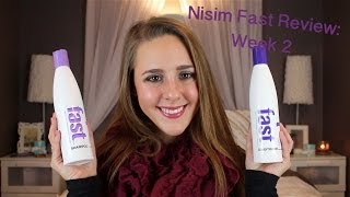 Nisim Fast Shampoo amp Conditioner Review Week 2 Update [upl. by Nohsav446]