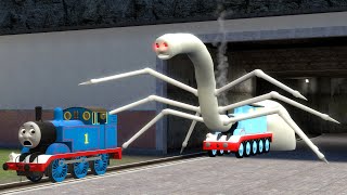 Building a Thomas Train Chased By Thomas ScaryThomas The Tank EngineexeThomas GhostThomasexe [upl. by Nacul]