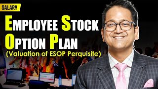 73 Valuation of ESOP Perquisite  Income under head Salary [upl. by Mitzl897]