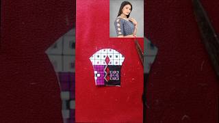 Very easy blouse hata cutting ll short video ll youtube shorts ll subscribe [upl. by Saffier]