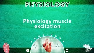 L3 Muscle excitation contraction coupling Physiology [upl. by Sonia]