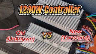 1200W EBike Controller Physical Difference [upl. by Noynek873]