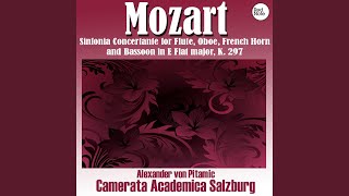 Sinfonia Concertante for Flute Oboe French Horn and Bassoon in E Flat major K 297 I Allegro [upl. by Ahsetel]