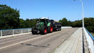 Fendt 939 met 3assige AJK hydrodumper [upl. by Mont]