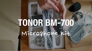 TONOR XLR Condenser Microphone Kit Setup and Review [upl. by Navillus610]