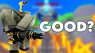 How good is SERGEANT DRILLMAN  Roblox Toilet Tower Defense [upl. by Arezzini]