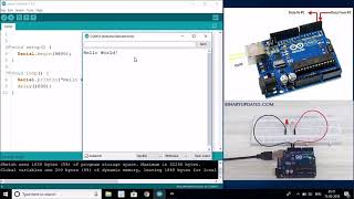 Arduino Serial Communication using UART [upl. by Ranna]