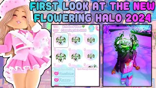 First Look At The NEW ENTWINED VINES FLOWERING HALO 2024 Royale High Update [upl. by Salazar]