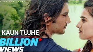 KAUN TUJHE Lyrical new movie india Amaal Mallik Palak  Sushant Singh Disha Patani hd 4k [upl. by Euphemie]