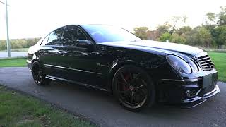 2004 E55 AMG Weistec Supercharged walk around video [upl. by Borrell]