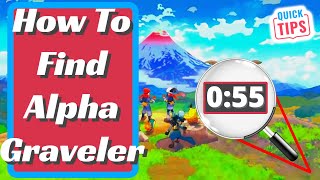 How To Find A Alpha Graveler  Pokemon Legends Arceus  Alpha Graveler Catching Location Guiide [upl. by Aikas]