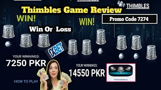 Thimbles1xbet game Review how to play Thimbles and winning 🔞 [upl. by Eimrej]