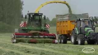 Réalisation Films Vidéo Agriculture Ensilage Raygrass Italien ensileuse John Deere 7450 [upl. by Hook278]