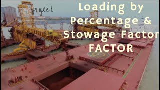 How to compute cargoes on each holds by Percentage and Stowage Factor [upl. by Schaper]