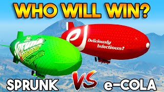 GTA 5 ONLINE  SPRUNK VS ECOLA BLIMP WHO WILL WIN [upl. by Neevan83]