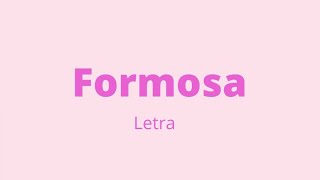 Formosa • letra [upl. by Ahsote]