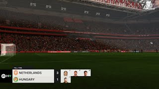 Netherlands vs Hungary  UEFA Nations League 2425  Full Match [upl. by Rashida]