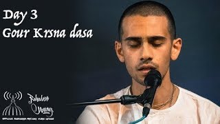 Radhadesh Mellows 2018  Day 3 Gour Krsna dasa [upl. by Atiuqcir236]