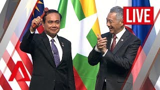 LIVE HD ASEAN Summit closing ceremony in Singapore [upl. by Notnats]