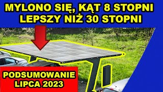 FOTOWOLTAIKA Podsumowanie LIPCA 2023 [upl. by Berns526]