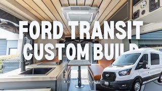 2024 Ford Transit Van  Custom Bossi Van Build  Transit 130 Mid Roof [upl. by Arfihs860]