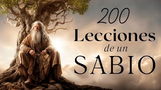 200 Lecciones de un SABIO 👳‍♂️ Audiolibro completo [upl. by Ysset299]