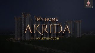 My Home Akrida Walkthrough  Tellapur Hyderabad  TattvaHiLifeInternational  91 88970 35800 [upl. by Auria]