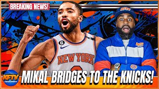 This Knicks Trade Just Changed The Entire NBA  Mikal Bridges Trade Reaction [upl. by Kristof]