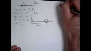 horizontal projectile motion [upl. by Anaihr]