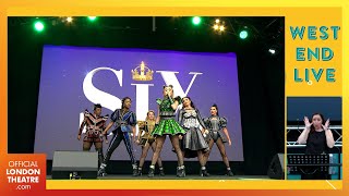 Six The Musical BSL Interpreted  West End LIVE 2024 [upl. by Etnemelc939]