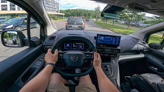 Citroen Berlingo 2024  POV [upl. by Yarled375]