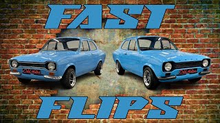 FAST FLIPS Mk1 Ford ESCORT Make some CASH [upl. by Alliuqat]