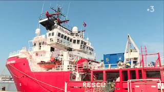 LOcean Viking en escale à Marseille SOS Méditerranée fait le point [upl. by Naujad]