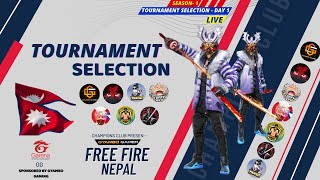 🔴 FREEFIRE  NEPAL  CHAMPIONS CLUB SEASON 1UPADATE AND PRACTISE Kinglor YT  freefire fflive [upl. by Eleynad935]