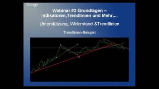 Webinar 3  Charttechnik amp Indikatoren Nutzen [upl. by Ominorej698]