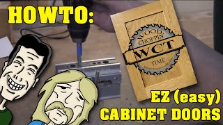 How to make easy EZ cabinets doors [upl. by Maxi96]