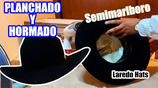 La Mejor Forma De Planchar Tu Texana  Laredo Hats [upl. by Janina954]