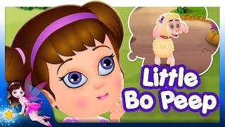 Little Bo Peep Has Lost Her Sheep  English Nursery Rhymes  by TinyDreams Kids [upl. by Ocisnarf]