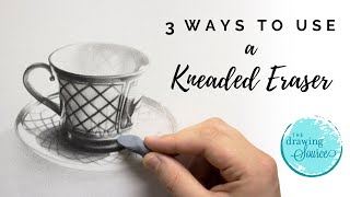 3 Effective Ways to Use a Kneaded Eraser for Realistic Drawing [upl. by Aninay522]