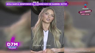 ¡Irina Baeva espera una plática real y de FRENTE con Gabriel Soto  De Primera Mano [upl. by Proud388]