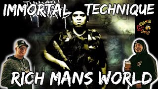 THIS IS STRAIGHT FACTS  Immortal Technique  Rich Mans World Reaction [upl. by Ardnekat]