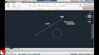 AutoCAD 2012 Multifunktionsgriffe Linien  Bemaßungen [upl. by Krystalle929]